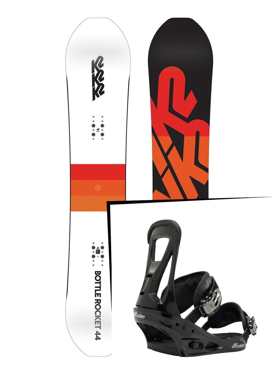 Set: K2 Bottle Rocket 2017 + Burton Freestyle (1464193S) - Bild 1