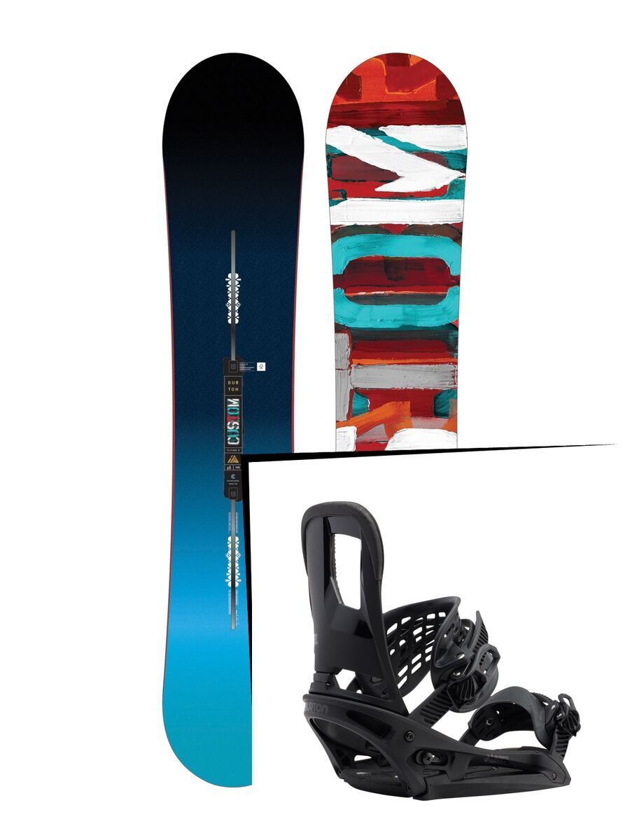 Set: Burton Custom Flying V 2017 +  Cartel EST (1712715S) - Bild 1