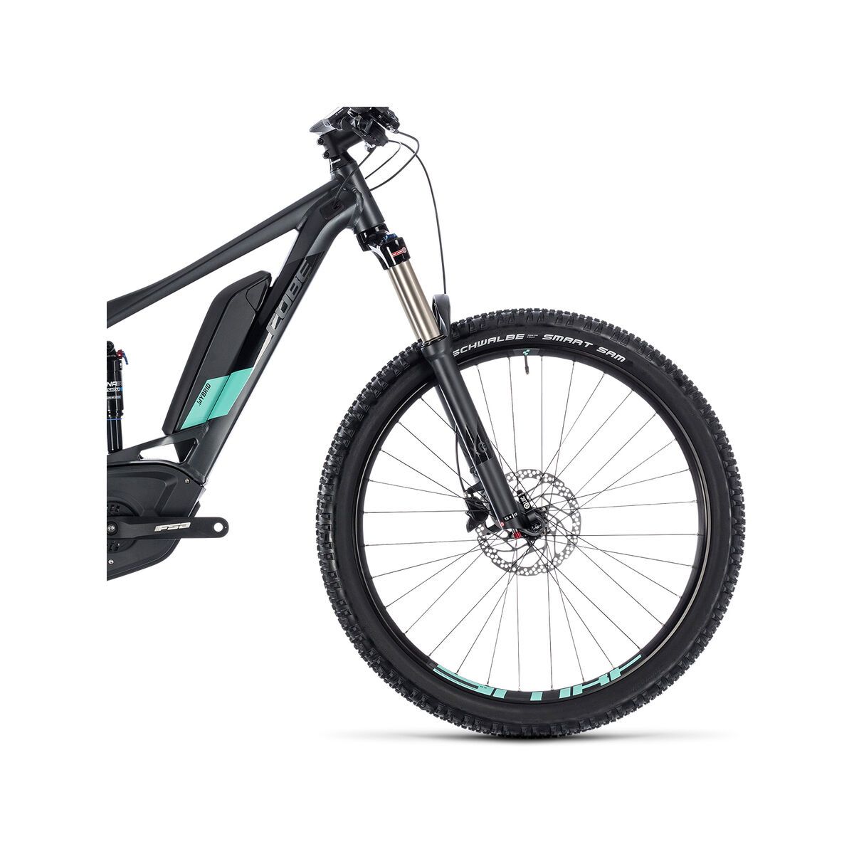 Cube Sting Hybrid 120 Race 500 27.5, iridium´n´mint - Bild 3