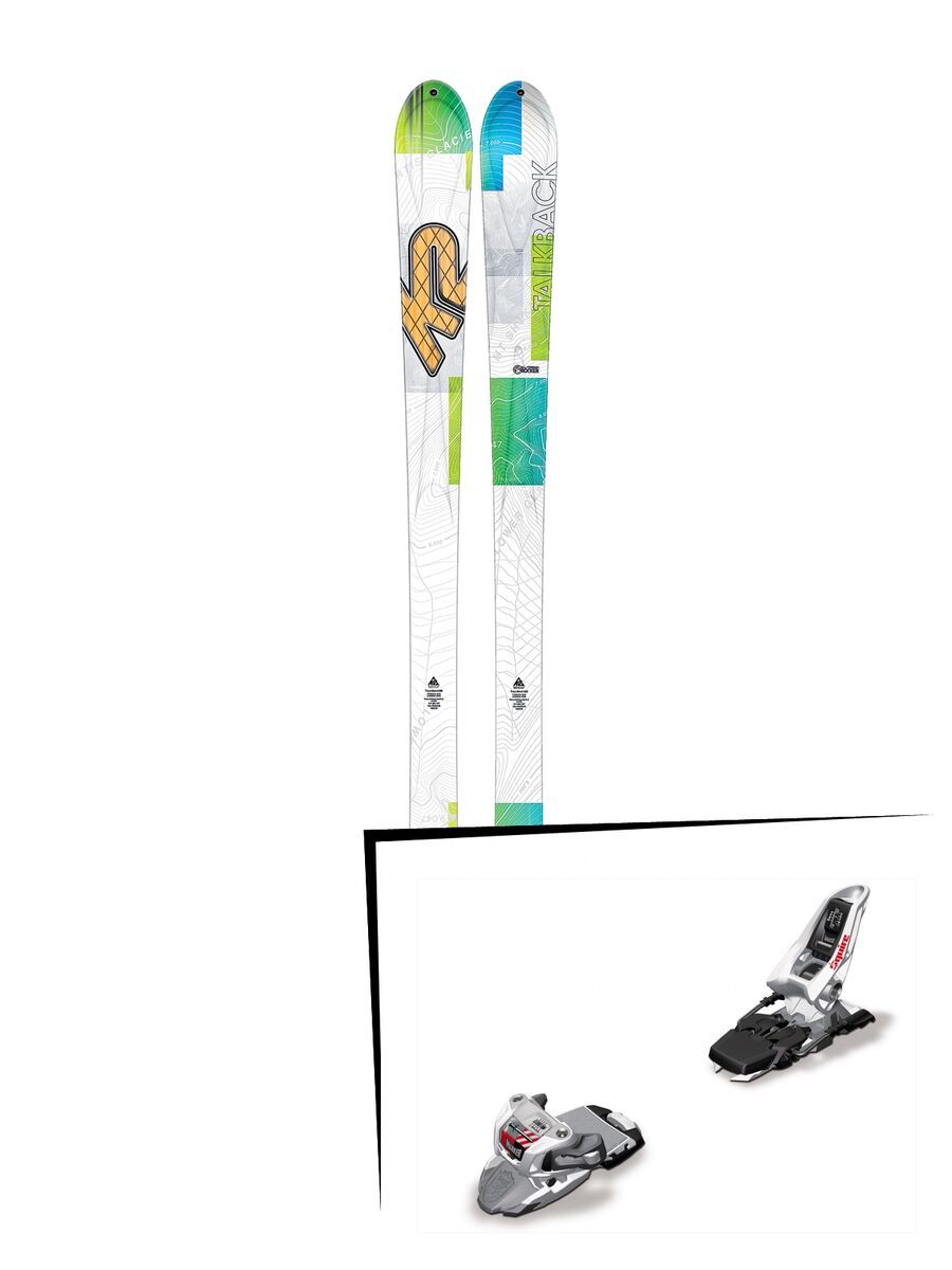 K2 SKI Set: Talkback 80 2016 + Marker Squire 11 - Bild 1