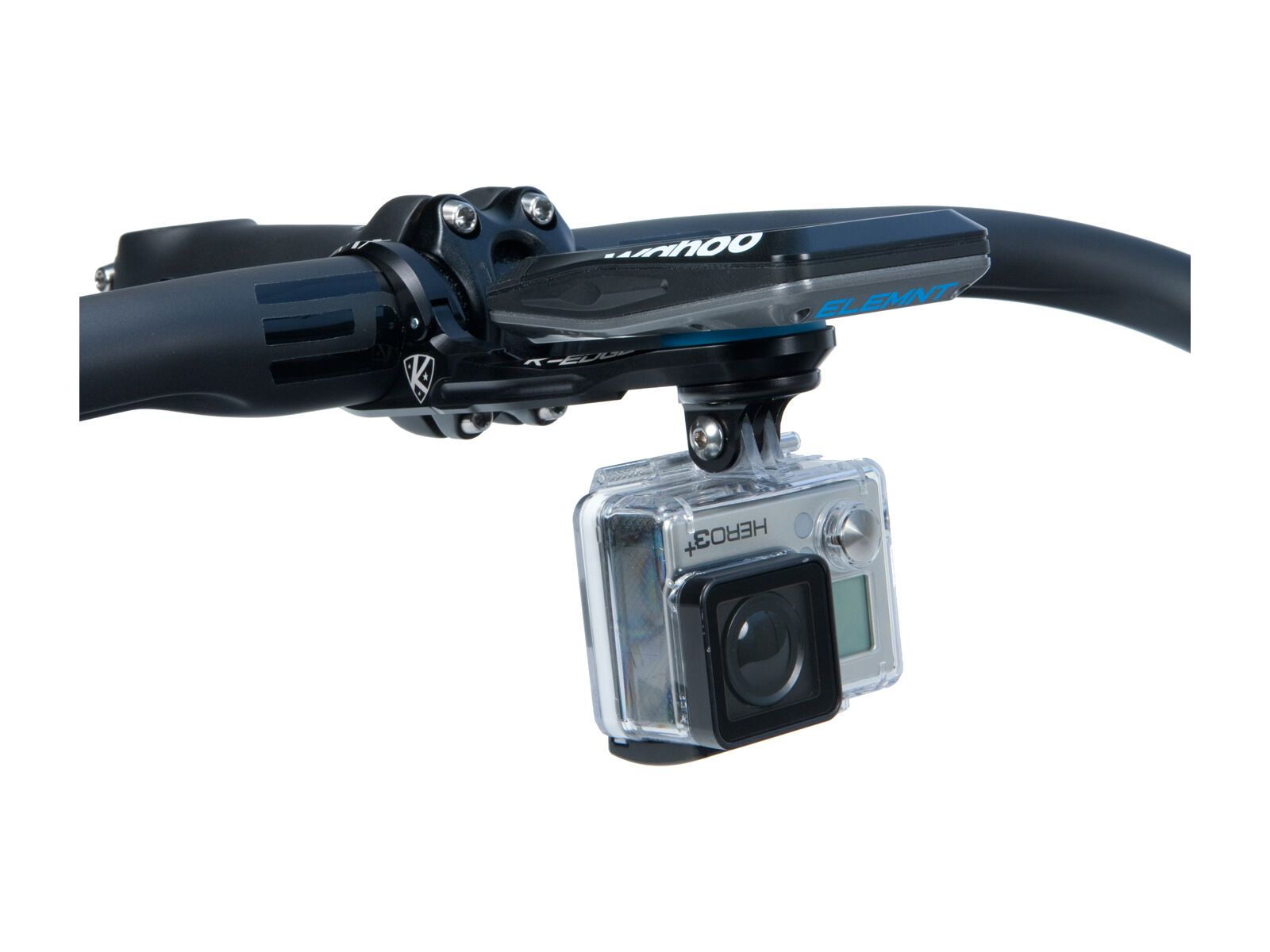K-Edge Wahoo Elemnt Combo Mount, black - Bild 4