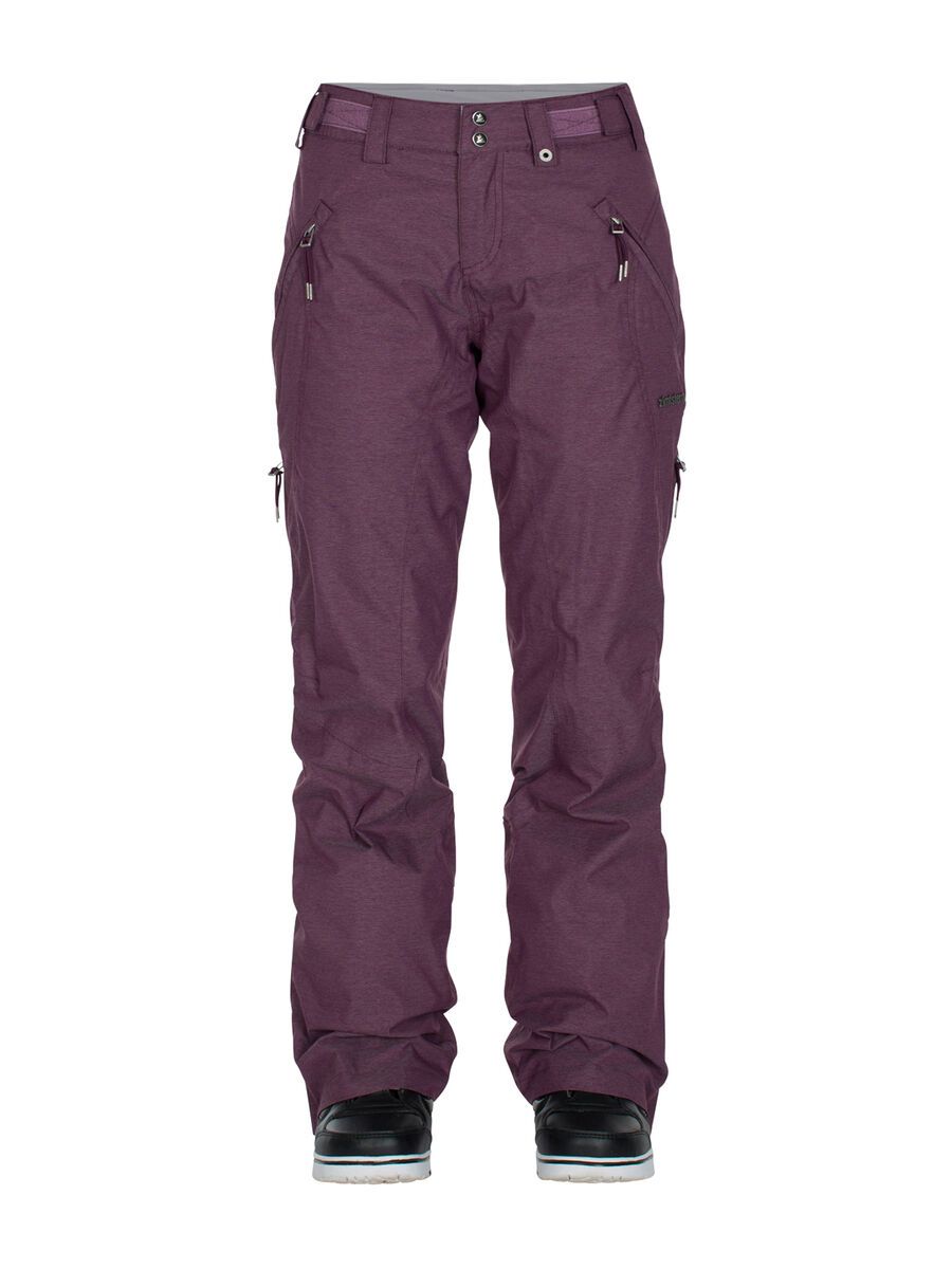 Zimtstern Zlender Mash Snow Pant, plum - Bild 1