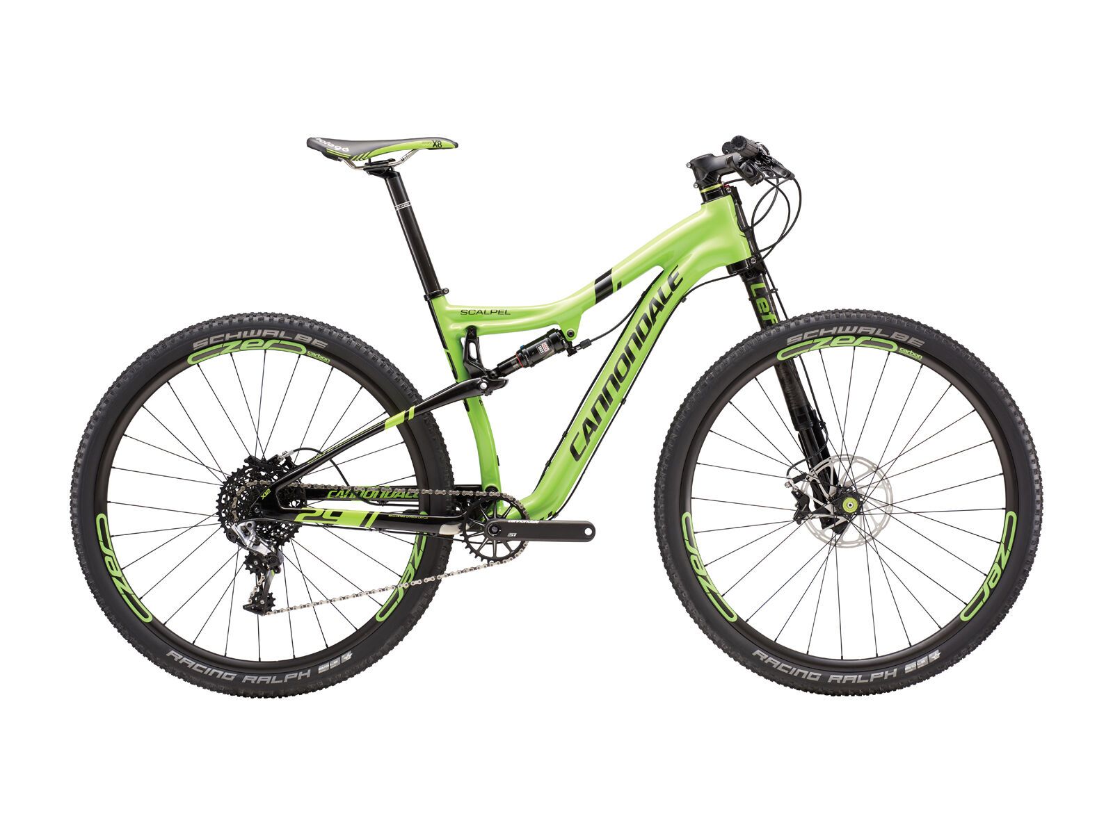 Cannondale Scalpel Carbon Race 29, berzerker green w/ jet black gloss/matte - Bild 1