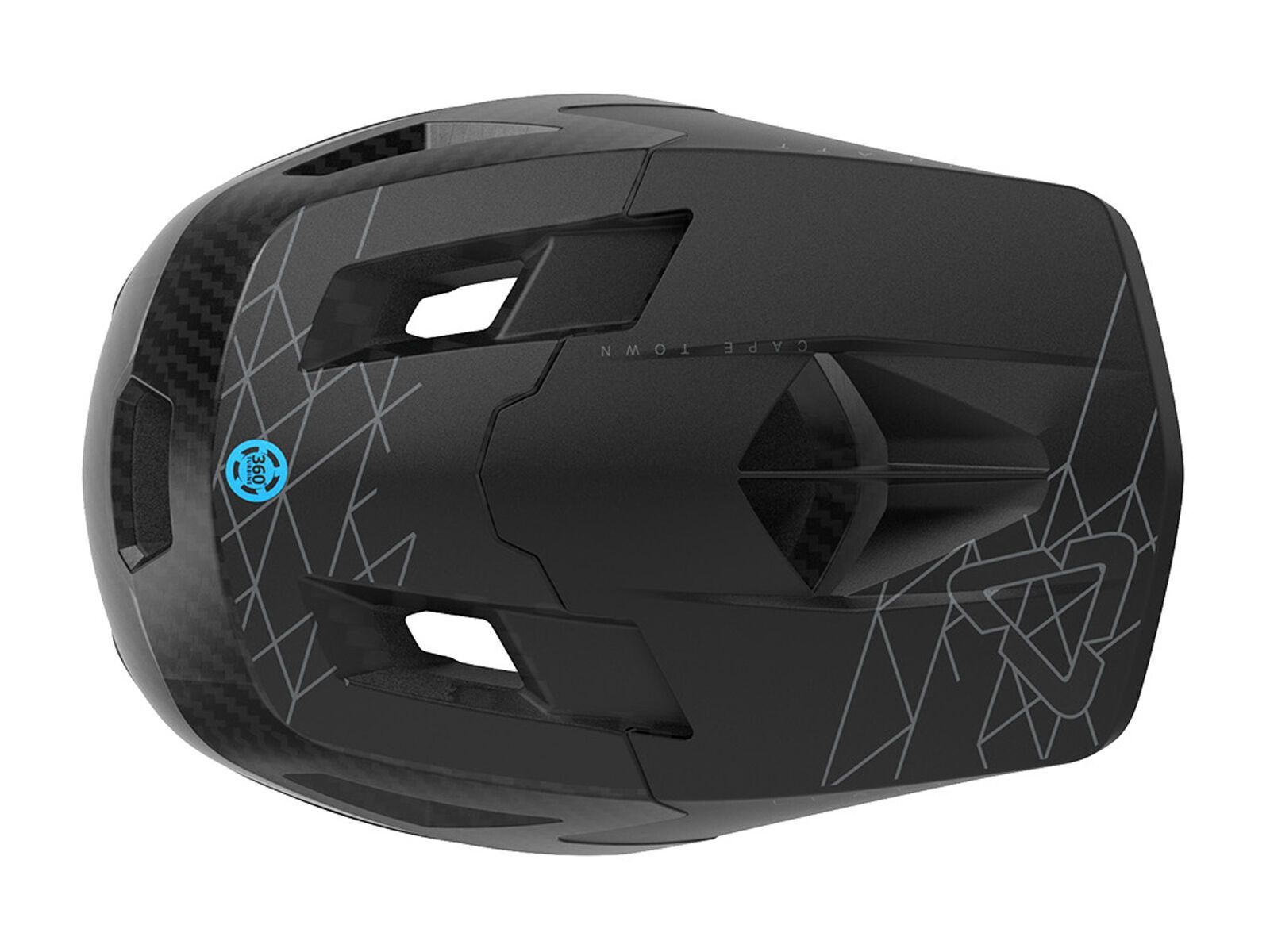 Leatt Helmet MTB Gravity 6.0 Carbon, stealth - Bild 6