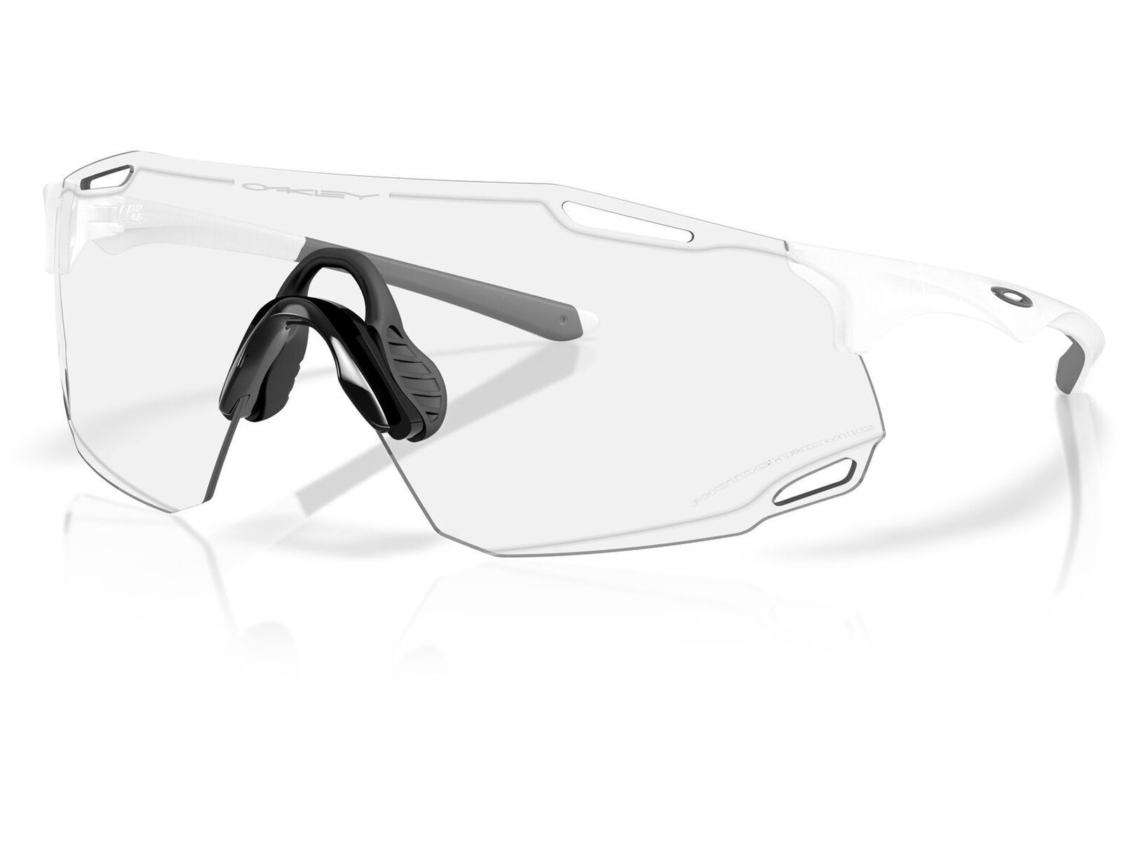 Oakley Cybr Dyno Cyber Collection, Clear To Black Iridium Photochromic  / matte white - Bild 11