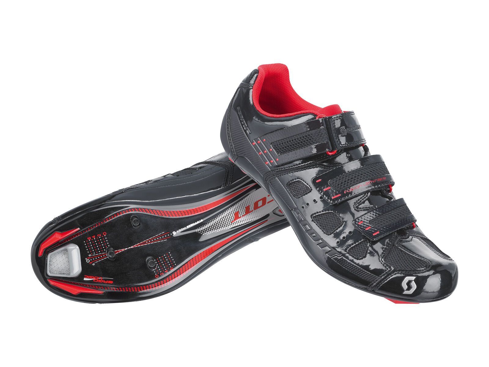 Scott Road Comp, black gloss/red - Bild 1