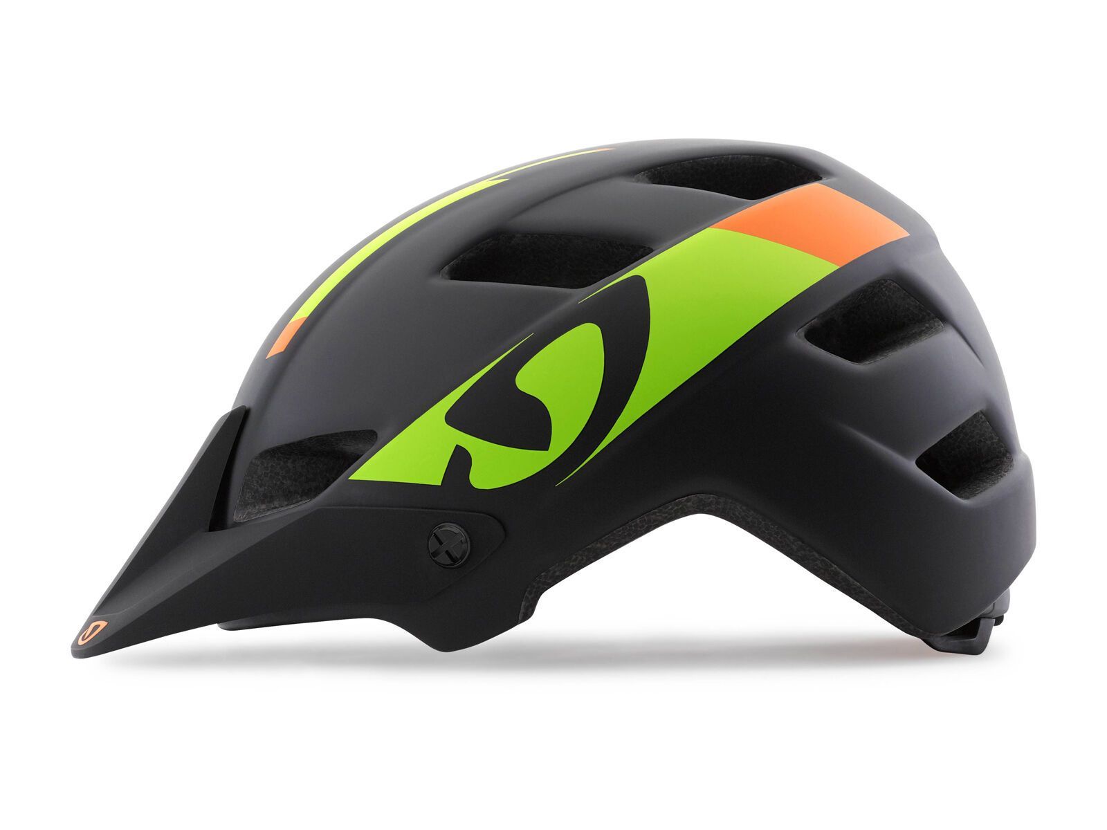Giro Feature, matte black lime flame - Bild 2