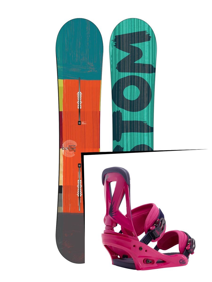 Set: Burton Custom Flying V 2015 +  Custom (1191314S) - Bild 1