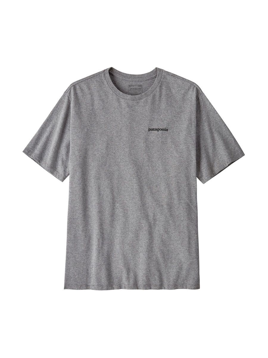 Patagonia Men's P-6 Logo Responsibili-Tee, gravel heather - Bild 1