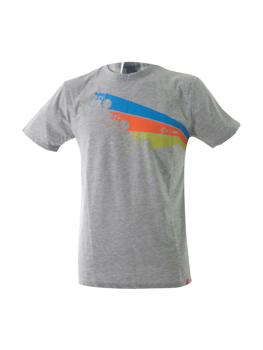 Cube T-Shirt Cube Track Cyclist, light grey - Bild 2