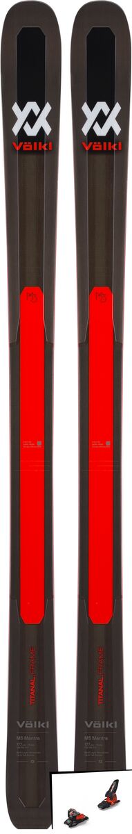 Set: Völkl M5 Mantra 2019 + Marker Jester 18 Pro ID black/flo-red - Bild 1