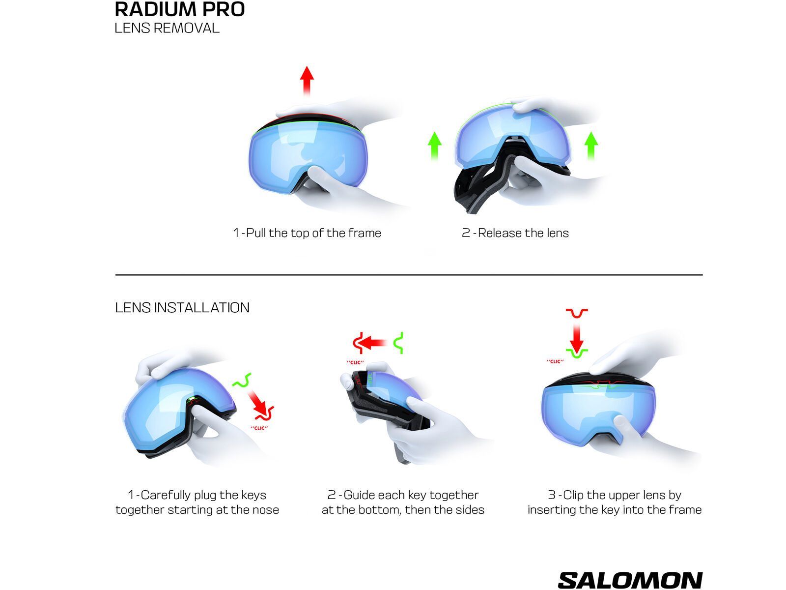 Salomon Radium Pro + WS, Sigma Poppy Red / black - Bild 7