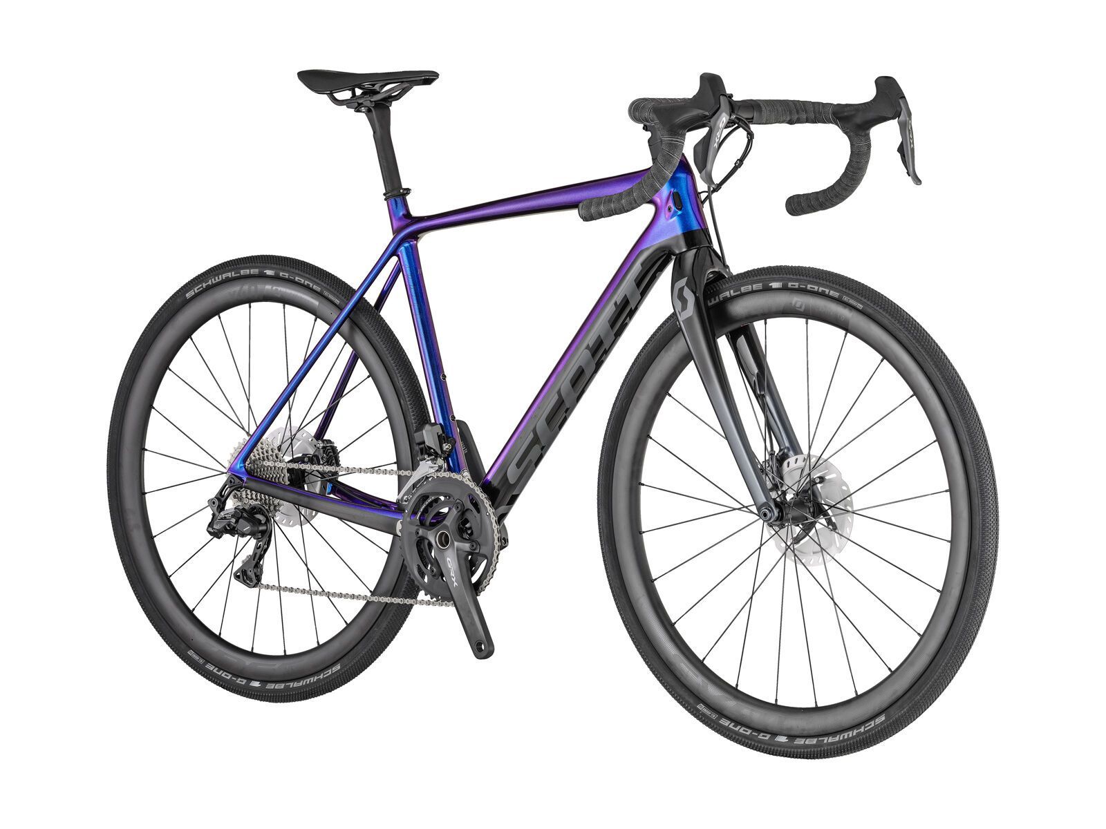 Scott Addict Gravel 10, chameleon blue/purple/black - Bild 2