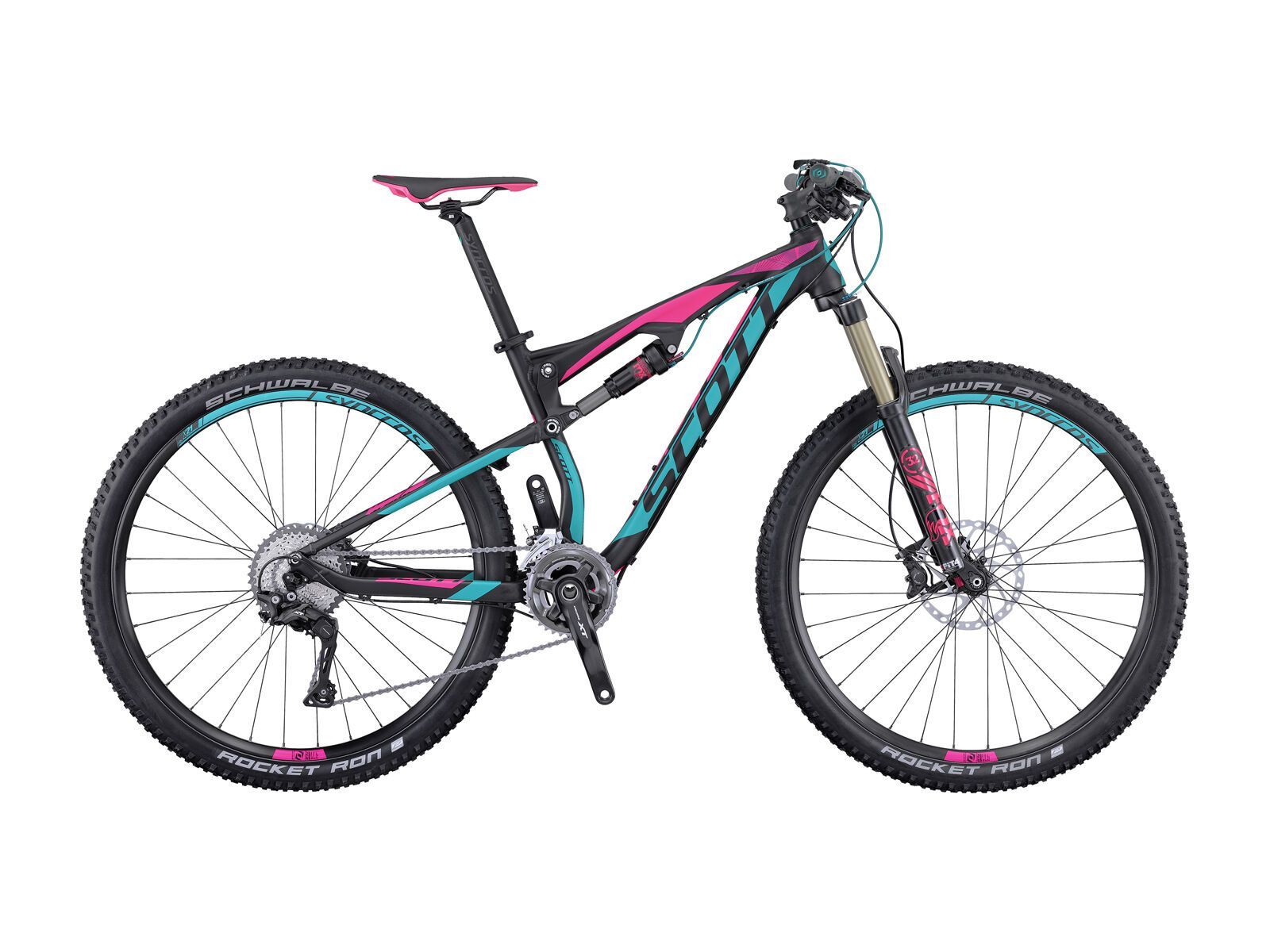 Scott Contessa Spark 700, black/turquoise/pink - Bild 1