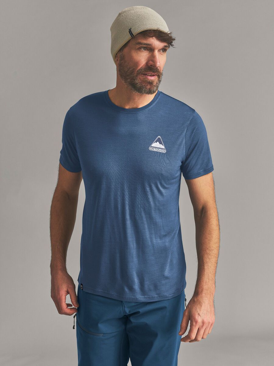 Ortovox 140 Merino Cool Triangle TS M, blue nunatak - Bild 3