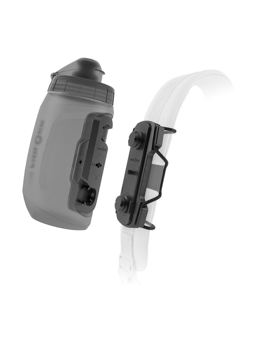 Fidlock Twist Bottle 450 + Tex Base Multi, transparent black - Bild 1