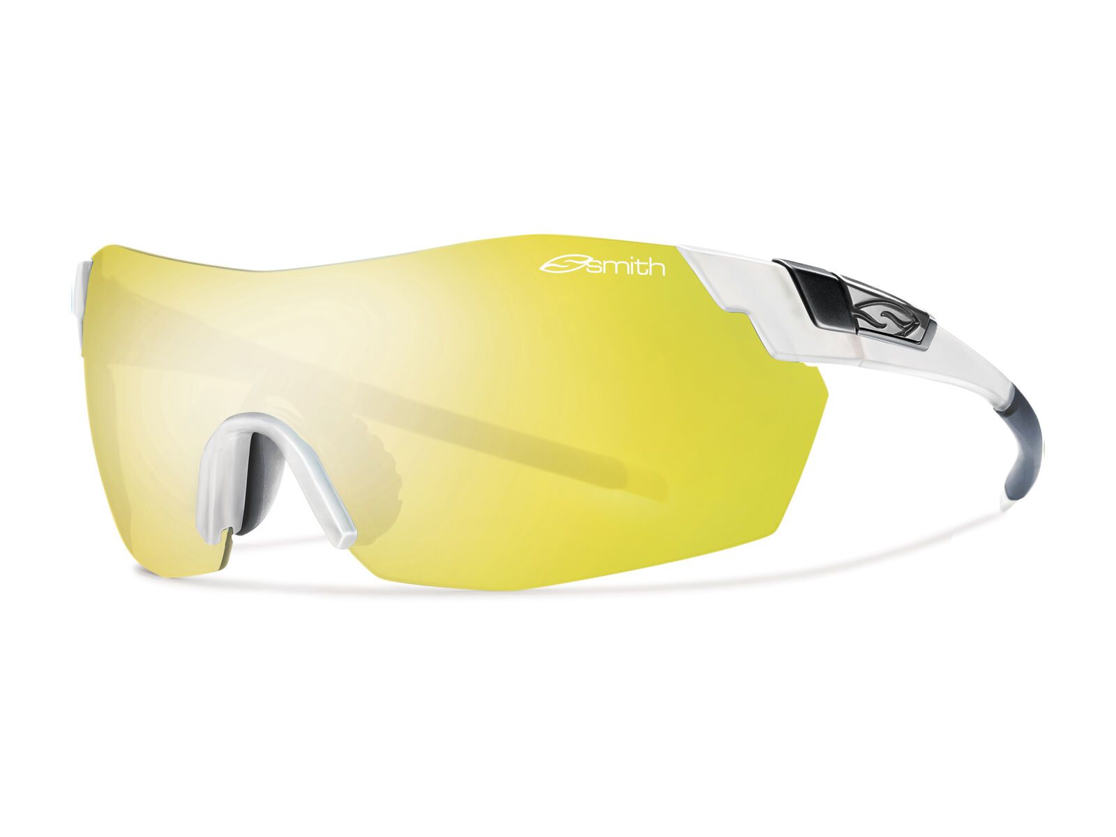 Smith Pivlock V2, white pearl/yellow mirror - Bild 1