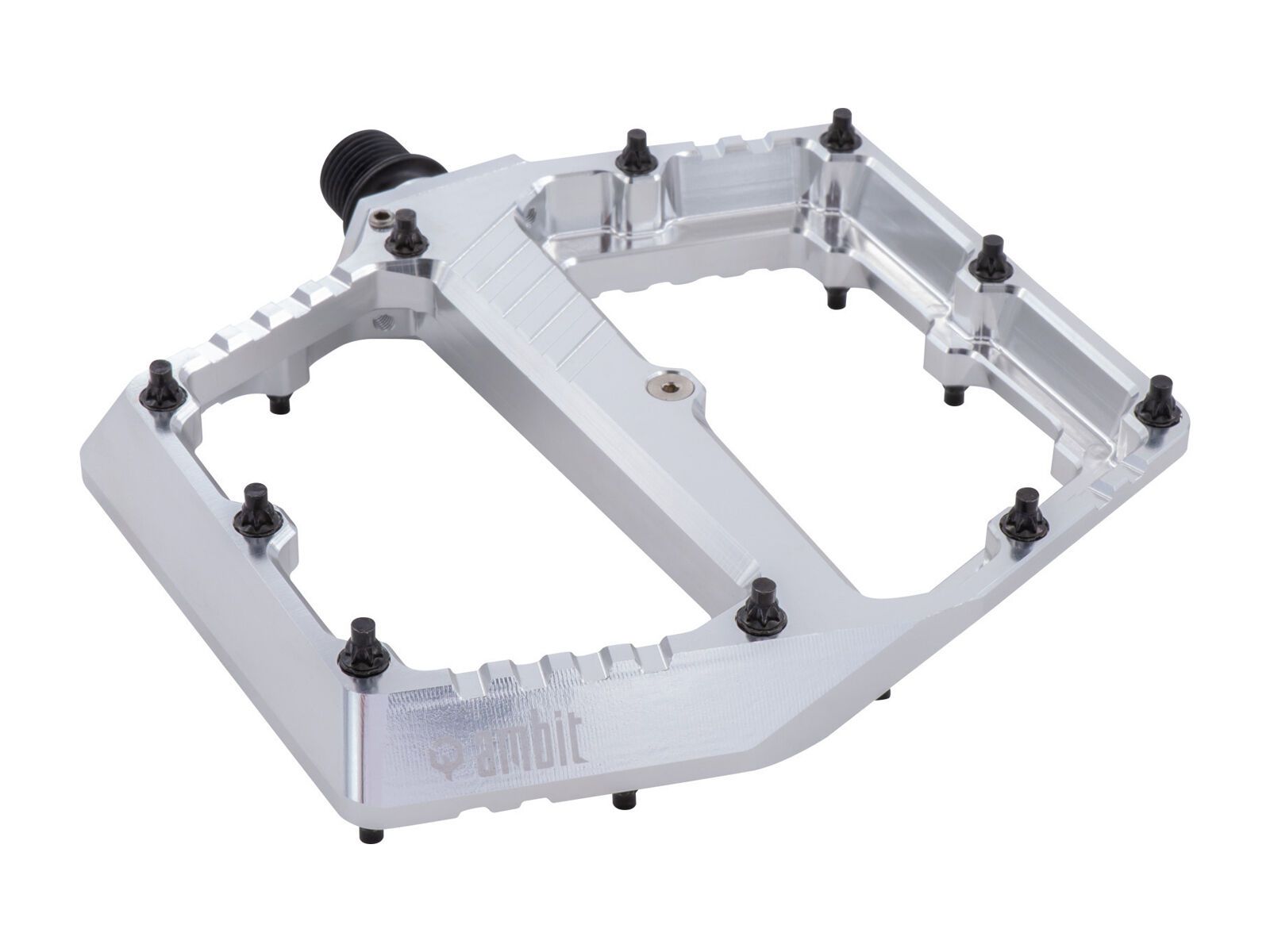 Ambit Components Flatpedal Breach - large, silber - Bild 2