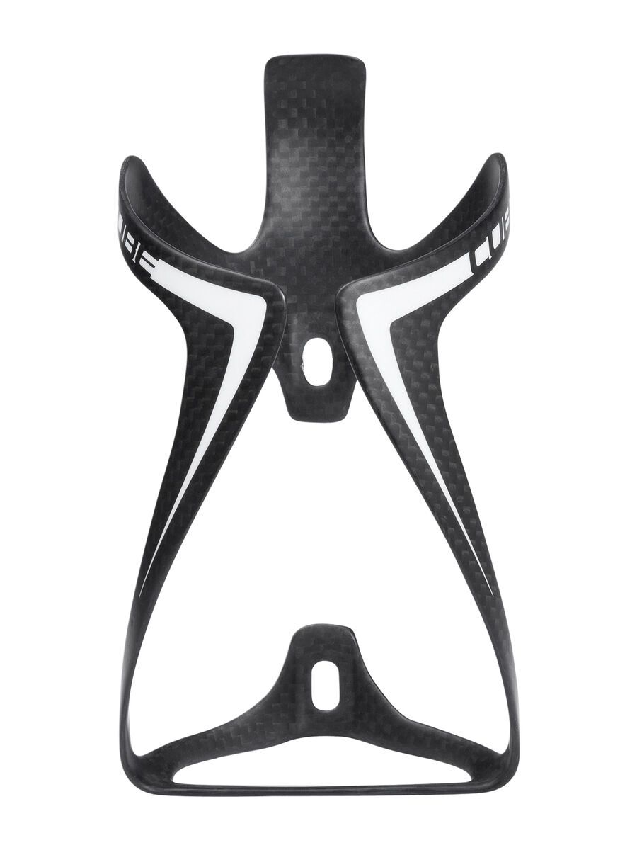 Cube Flaschenhalter HPC, 3k carbon, matt black´n´white - Bild 2