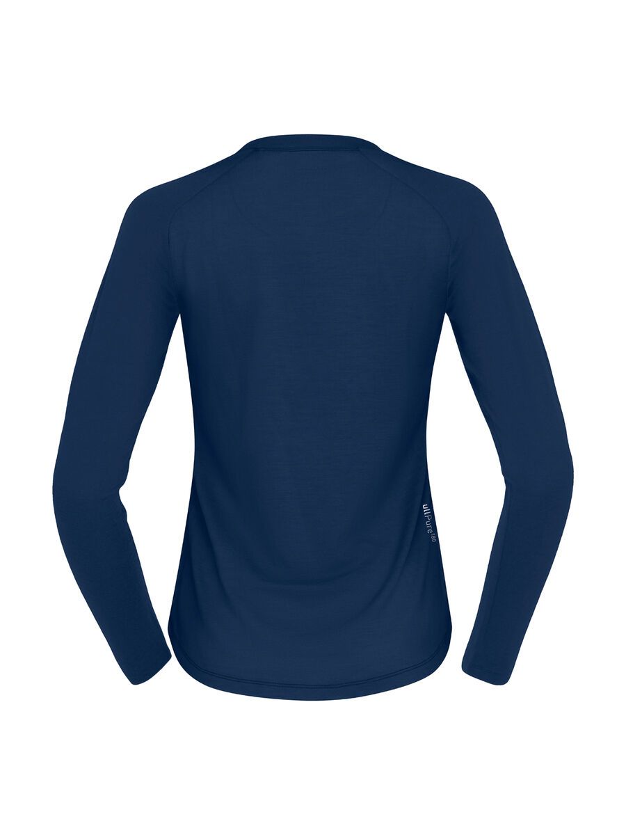 Norrona femund pureUll Long Sleeve W's, indigo night - Bild 3