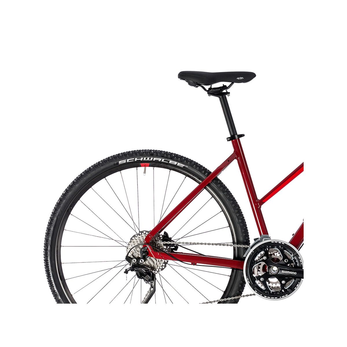 Cube Nature SL Trapeze, darkred´n´red - Bild 6