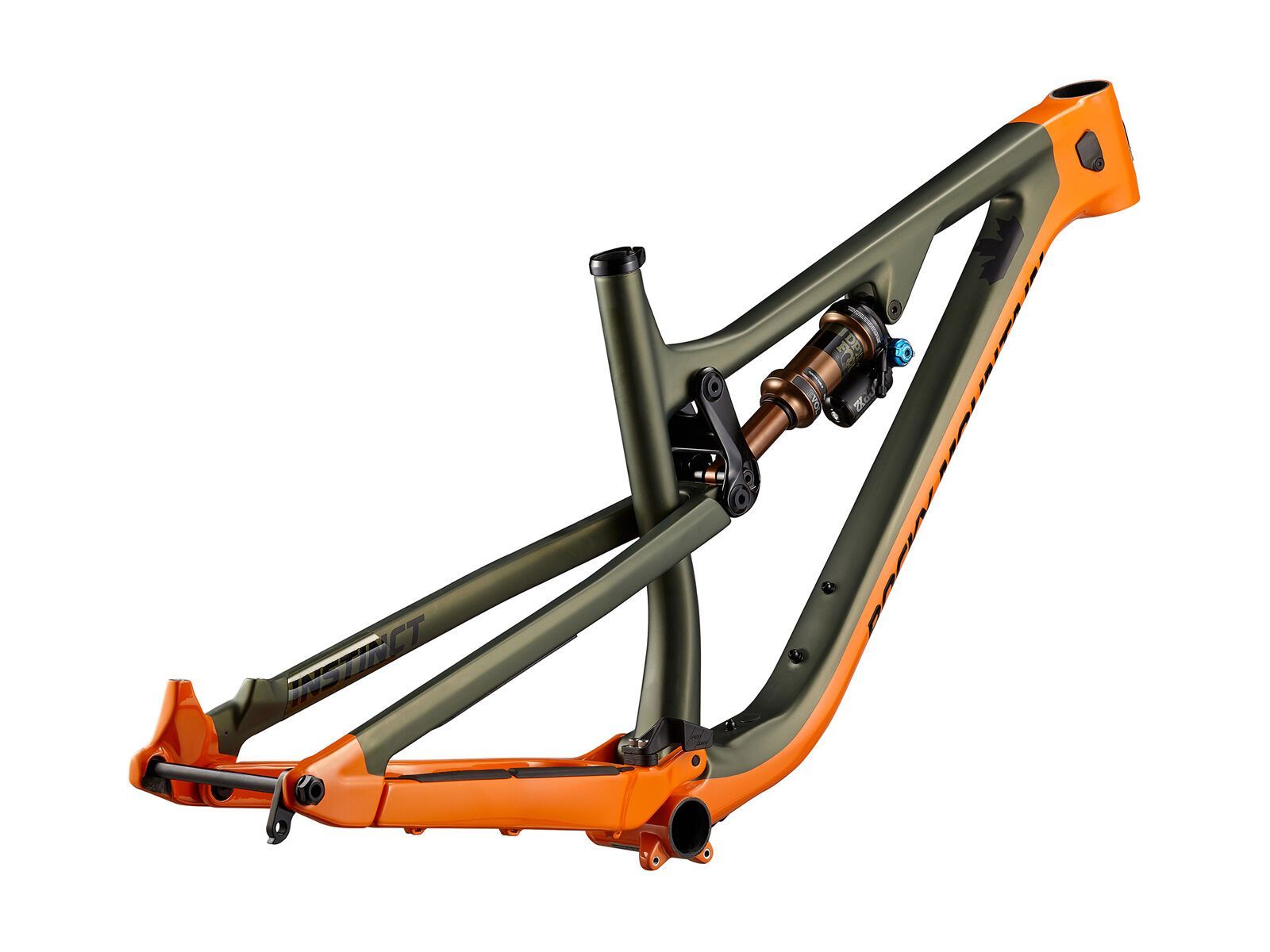 Rocky Mountain Instinct Carbon BC Edition Frameset, fox racing orange/tank girl/black in black - Bild 4