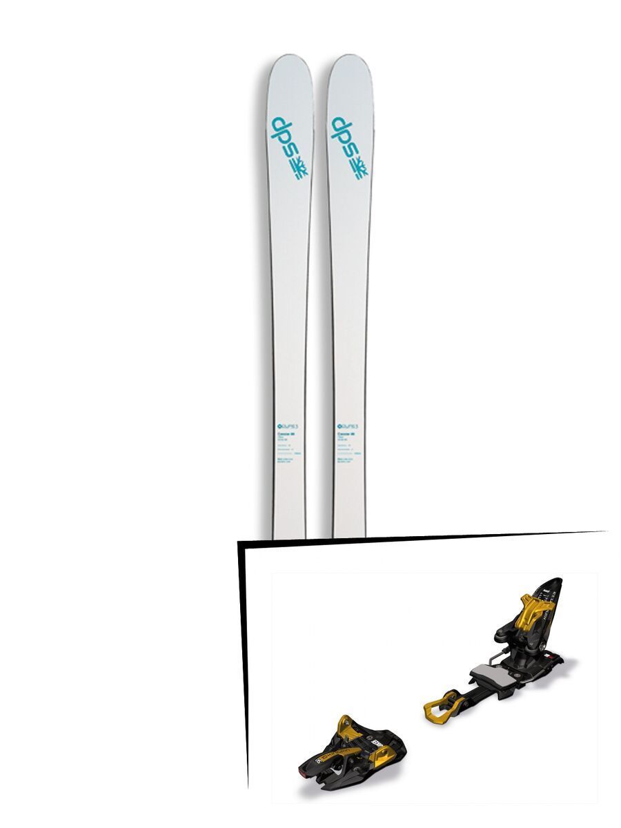 DPS Skis Set: Uschi 85 Pure3 2016 + Marker Kingpin 13 - Bild 1