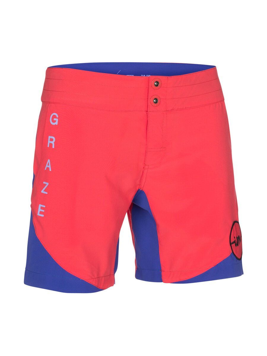 ION Bikeshort Bassista, hibiscus - Bild 1