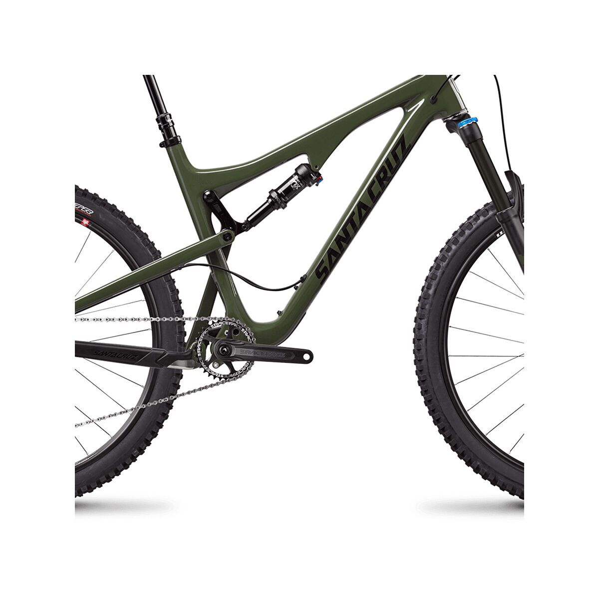 Santa Cruz Bronson C R, gloss olive and black - Bild 4