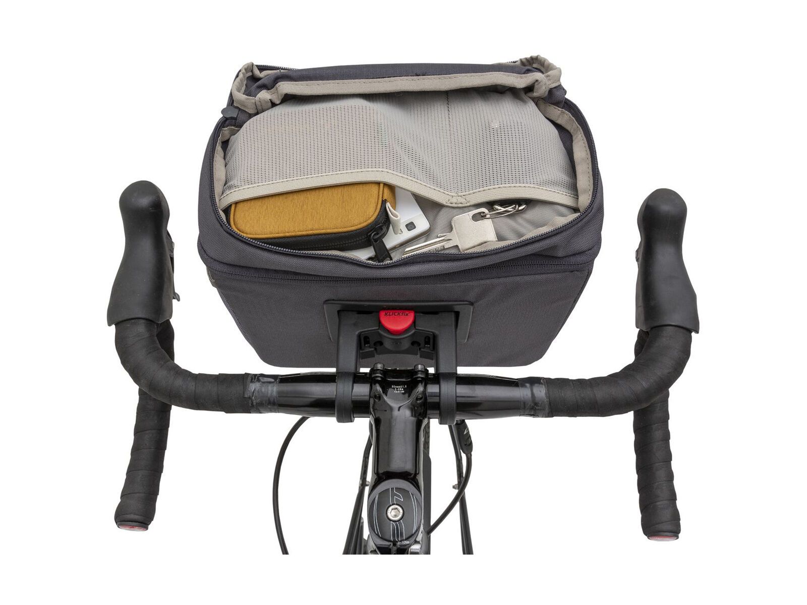 Vaude OnTour Box L (KLICKfix ready), iron/bamboo - Bild 7