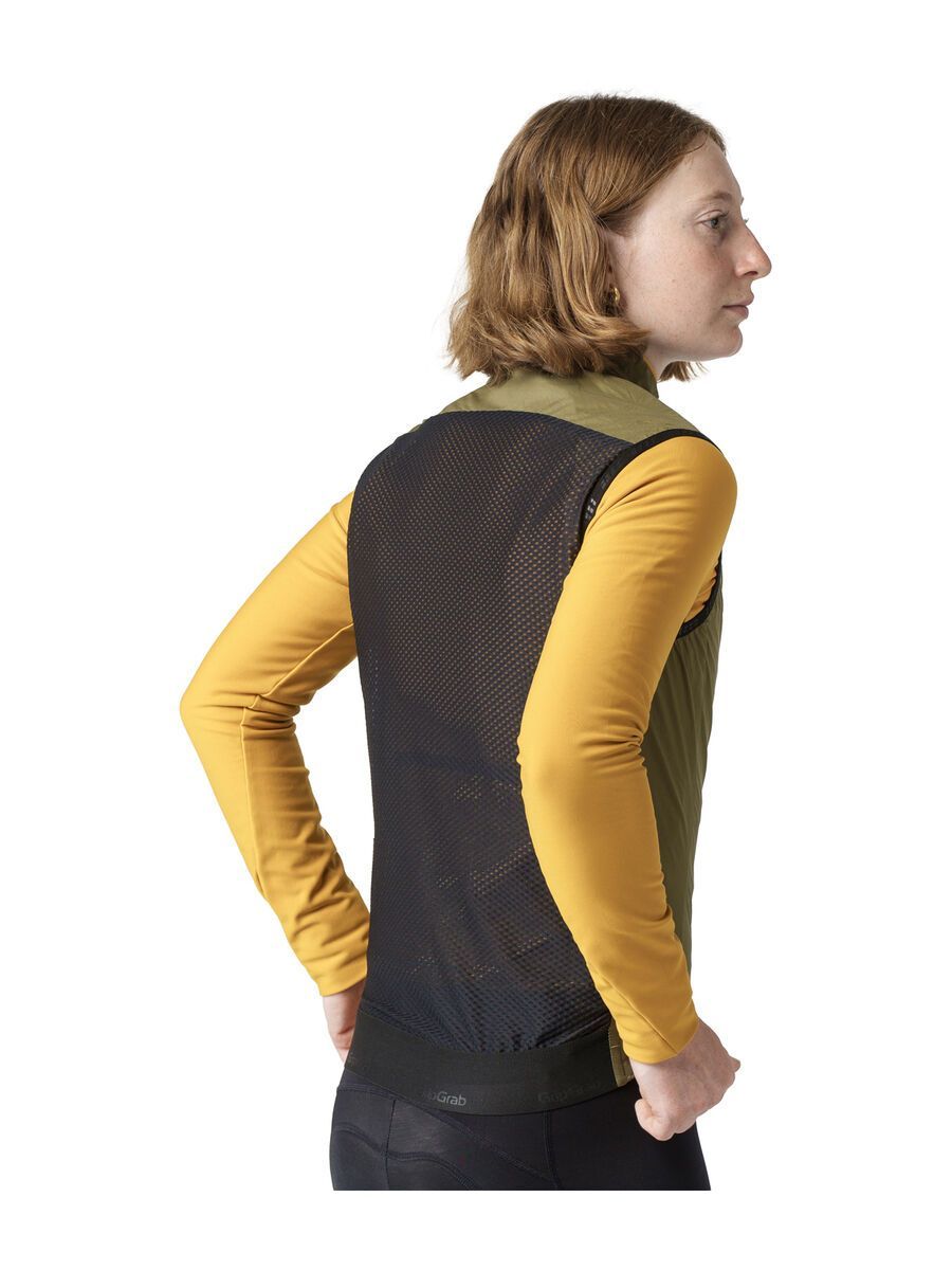 GripGrab Women's PACR Windproof Lightweight Vest, olive green - Bild 6