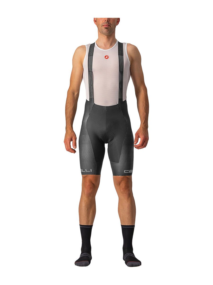 Castelli Free Aero RC Pro Bibshort, dark gray/white - Bild 1