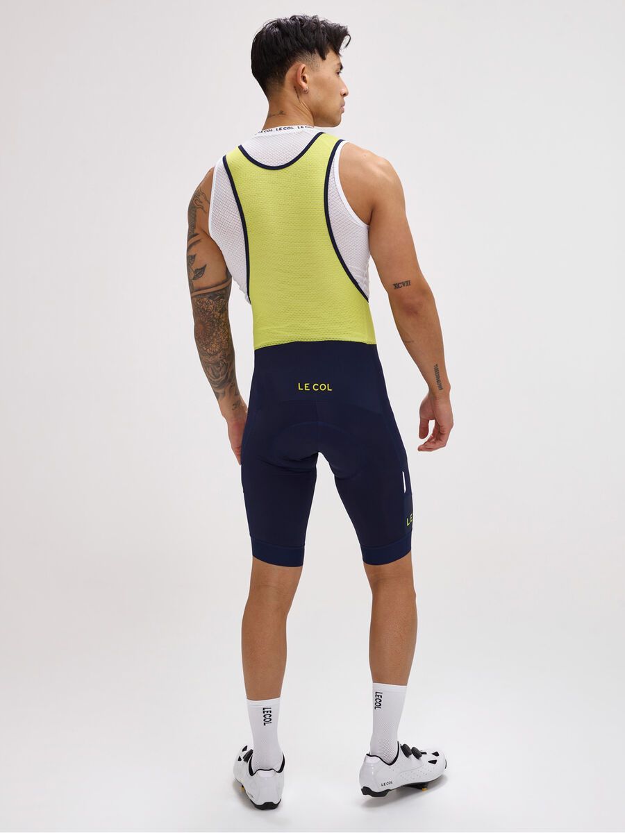 Le Col Sport Bib Shorts II, navy/lime - Bild 9