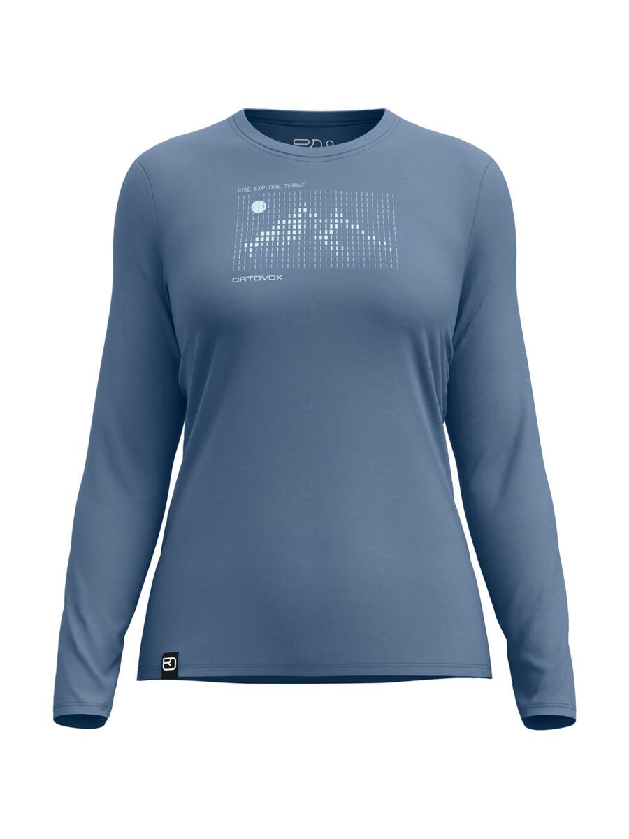 Ortovox 185 Merino Sunrise LS W, light nunatak - Bild 1