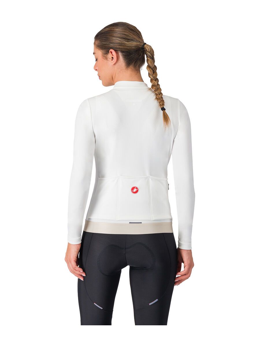 Castelli Espresso Thermal W Jersey, ivory/silver moon - Bild 2