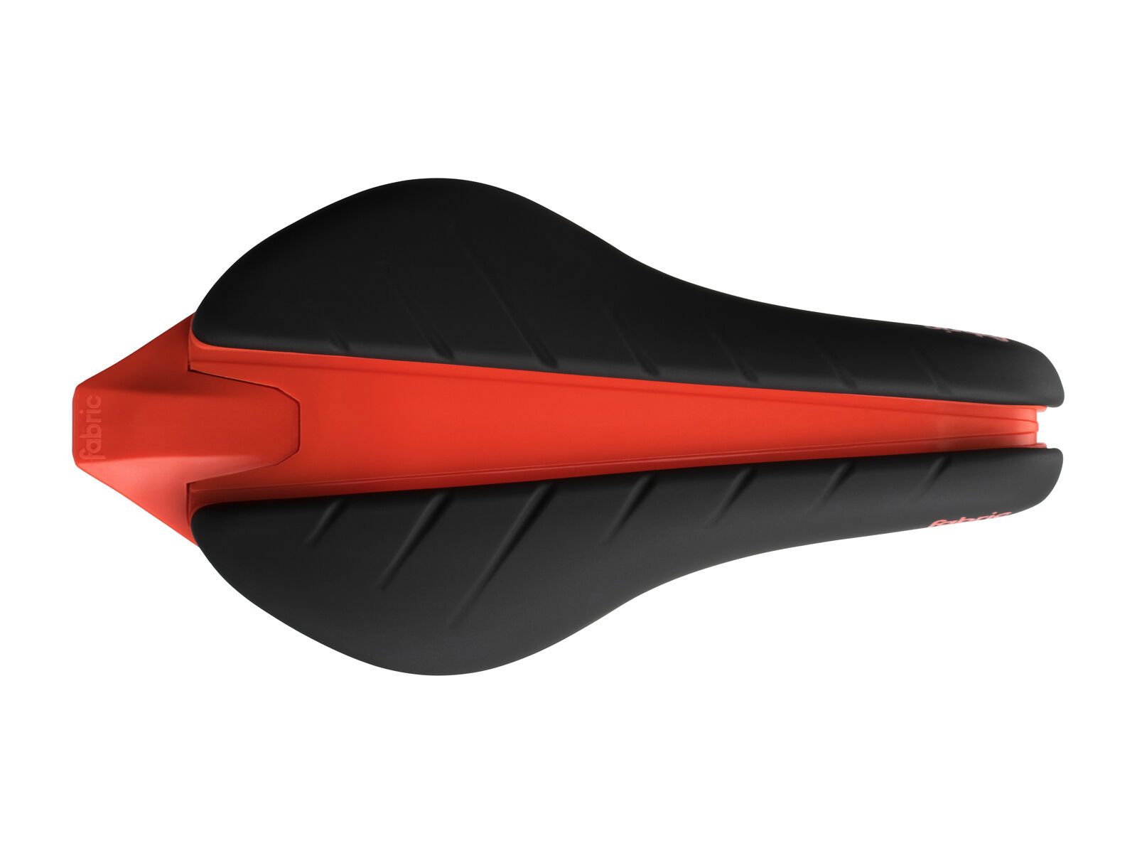 Fabric Tri Elite Flat Saddle - 134 mm, black/red - Bild 2