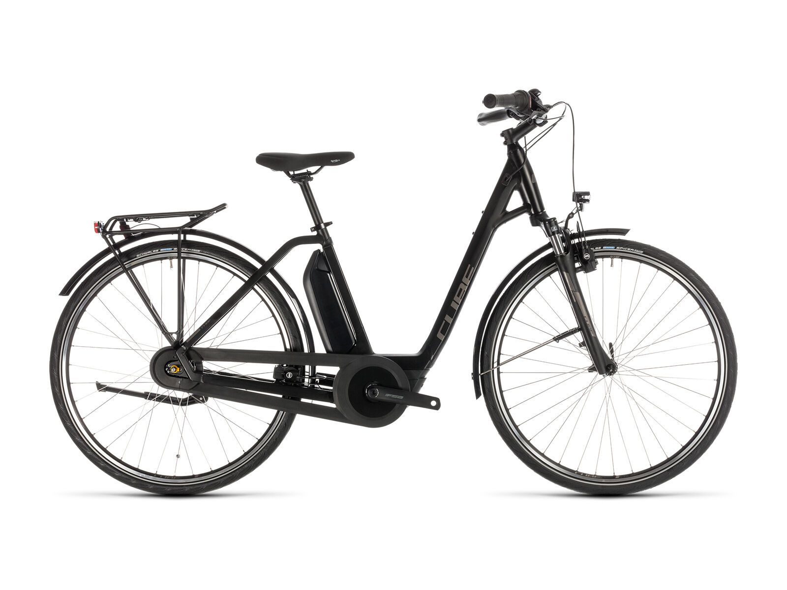 Cube Town Hybrid ONE 500 Easy Entry, black´n´brown - Bild 1