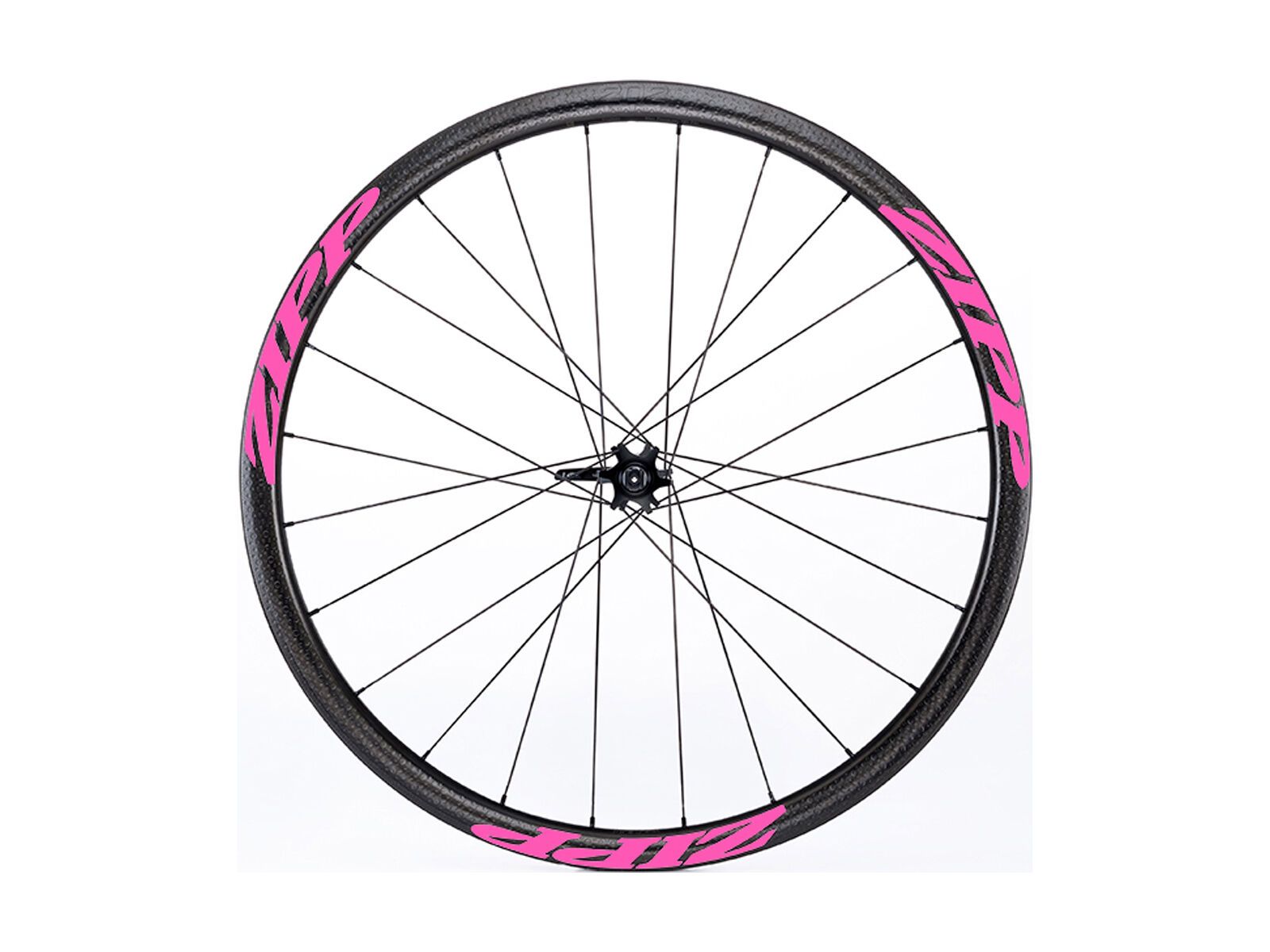 Zipp 202 Firecrest Tubular Disc-brake, schwarz/pink - Bild 1