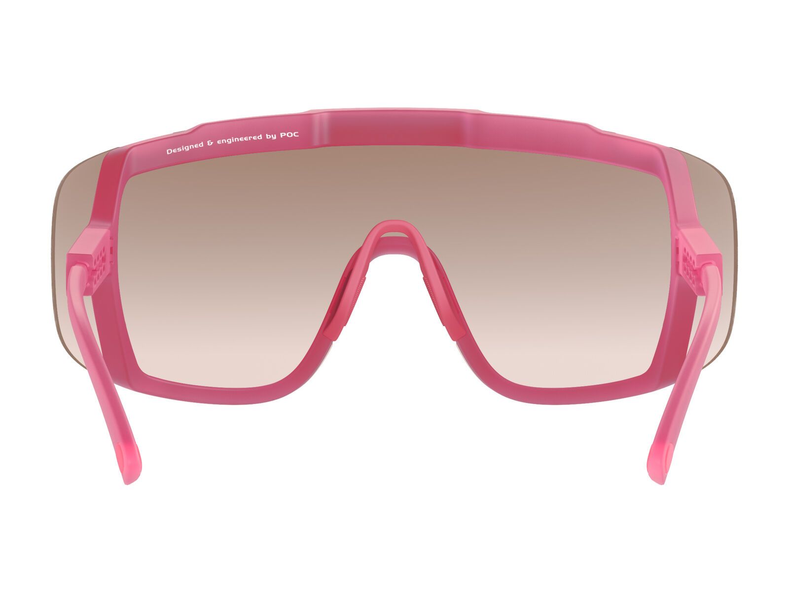 POC Devour, Clarity Trail Silver / actinium pink transl. - Bild 4