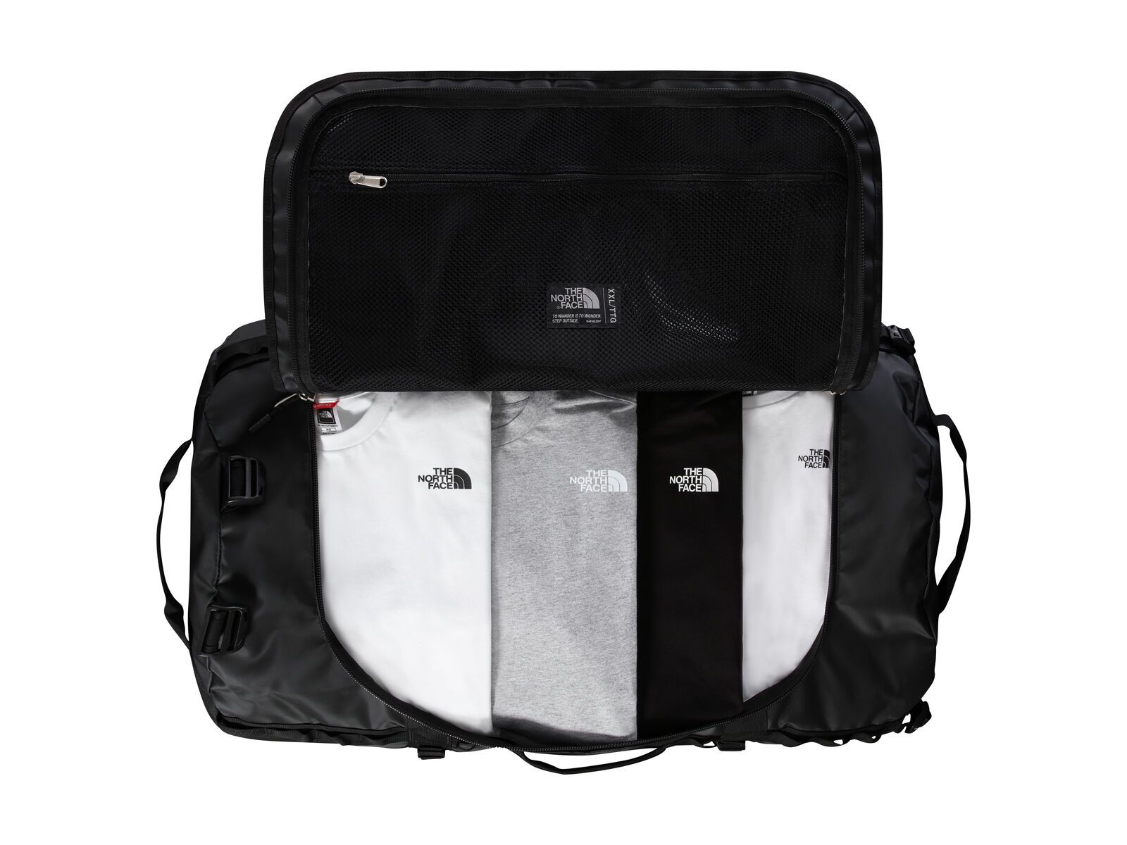 The North Face Base Camp Duffel - XXL, tnf black/tnf white - Bild 4
