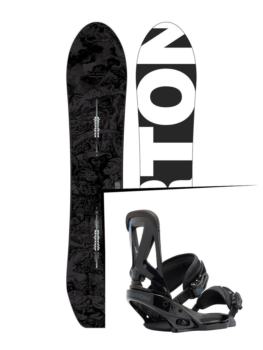 Set: Burton CK Nug 2017 +  Custom EST (1712748S) - Bild 1