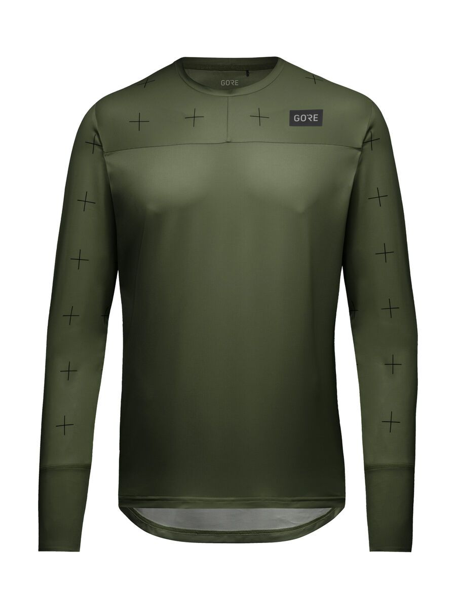 GOREWEAR TrailKPR Daily Trikot Langarm Herren, utility green - Bild 1