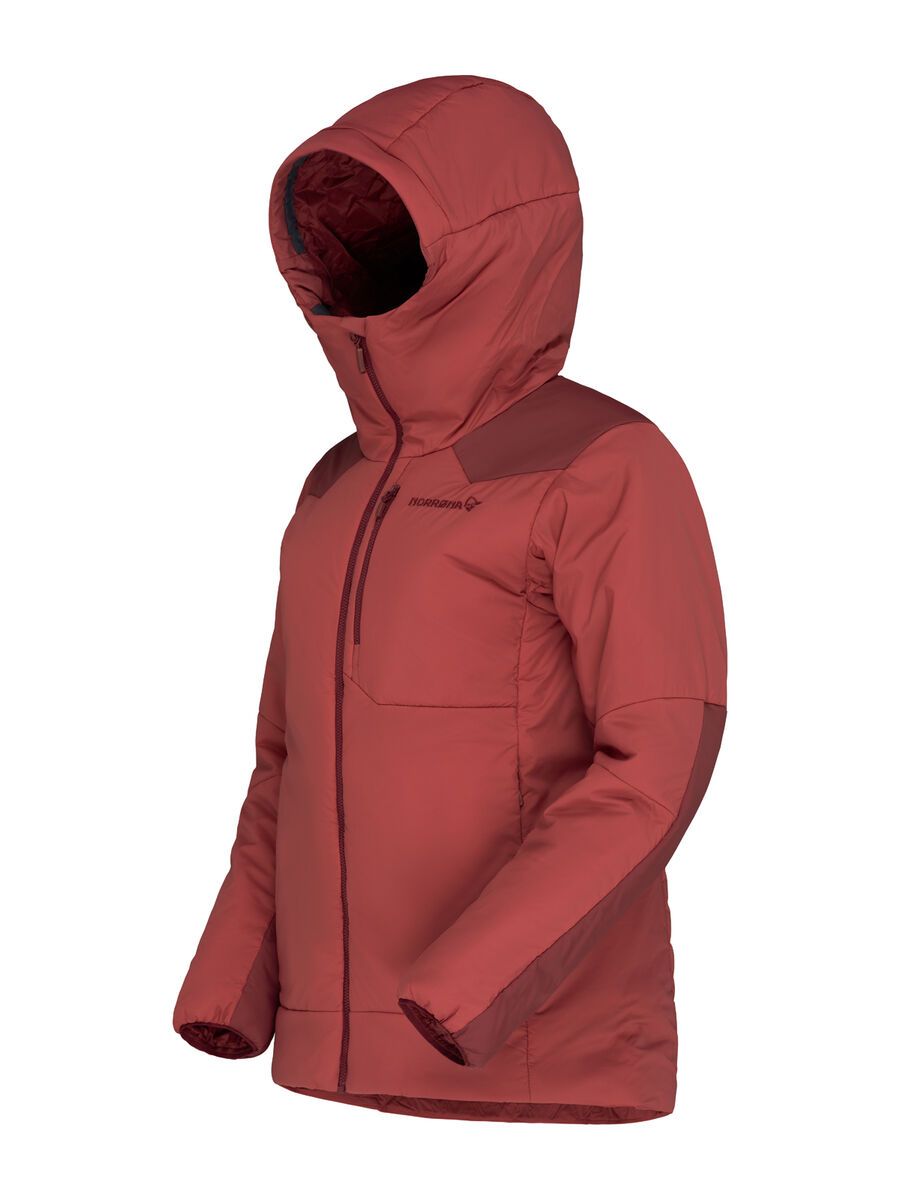 Norrona tamok thermo80 Zip Hood W's, cowhide/port - Bild 2