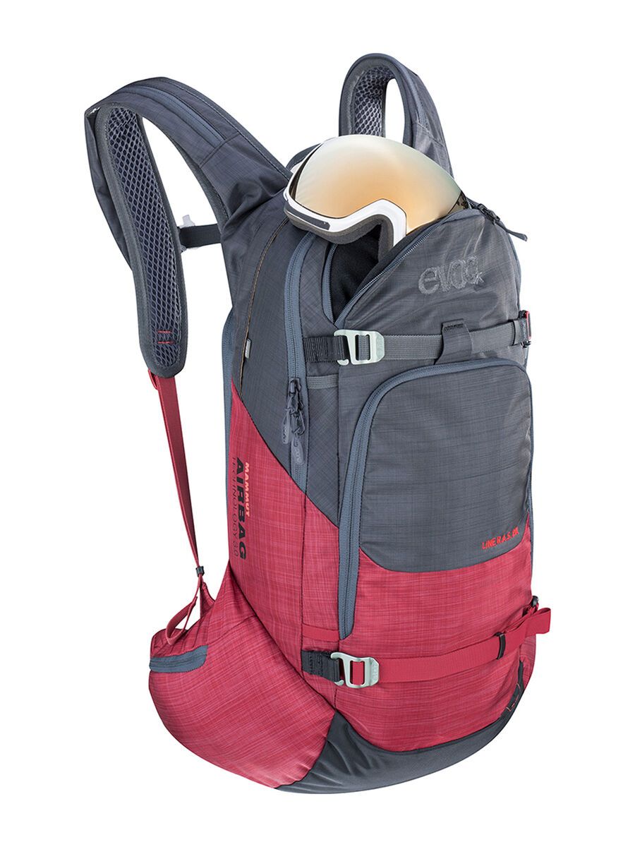 Evoc Line R.A.S. 20l - Mammut R.A.S Ready, heather carbon grey/heather ruby - Bild 5