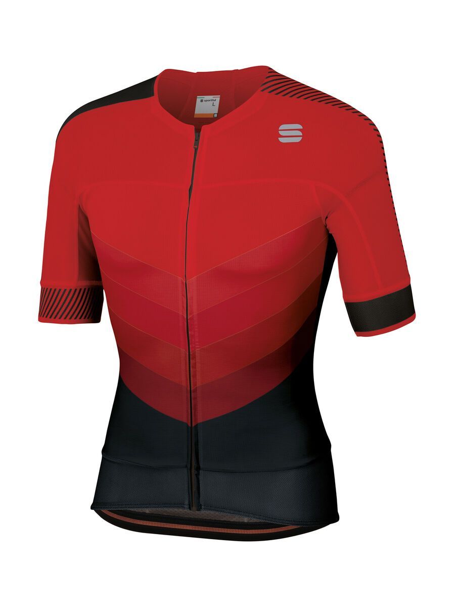 Sportful BodyFit Pro 2.0 Evo Jersey, red/anthracite - Bild 1