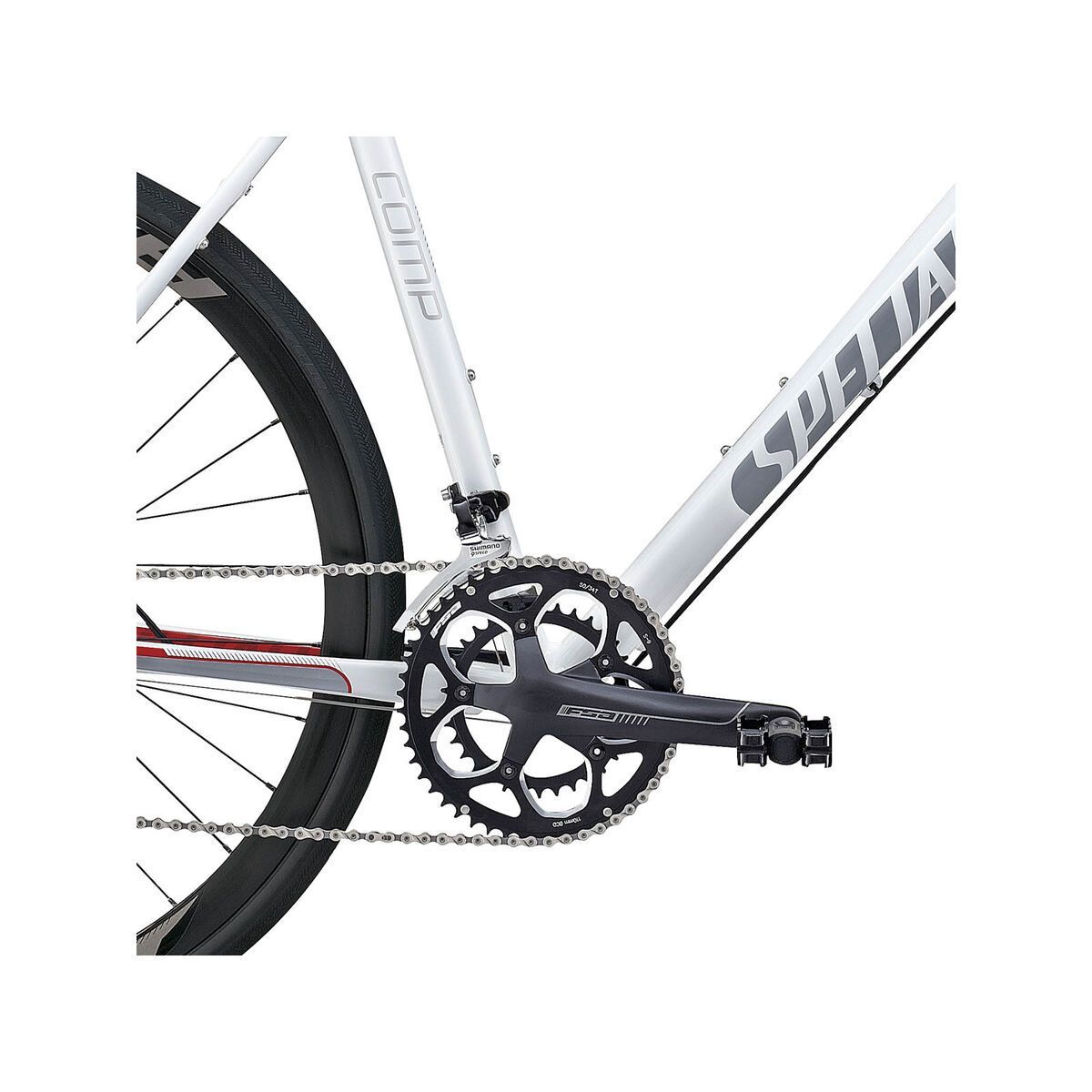 Specialized Sirrus Comp Disc, White/Grey/Red - Bild 3