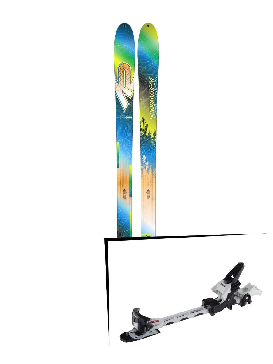 Set: K2 SKI Wayback 2017 + Hagan Z02 (1994610S) - Bild 1