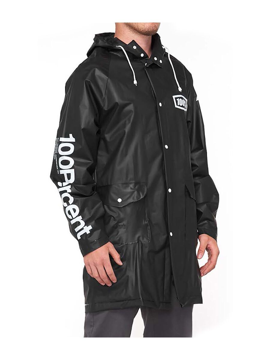 100% Torrent Mechanic's Raincoat, black - Bild 1