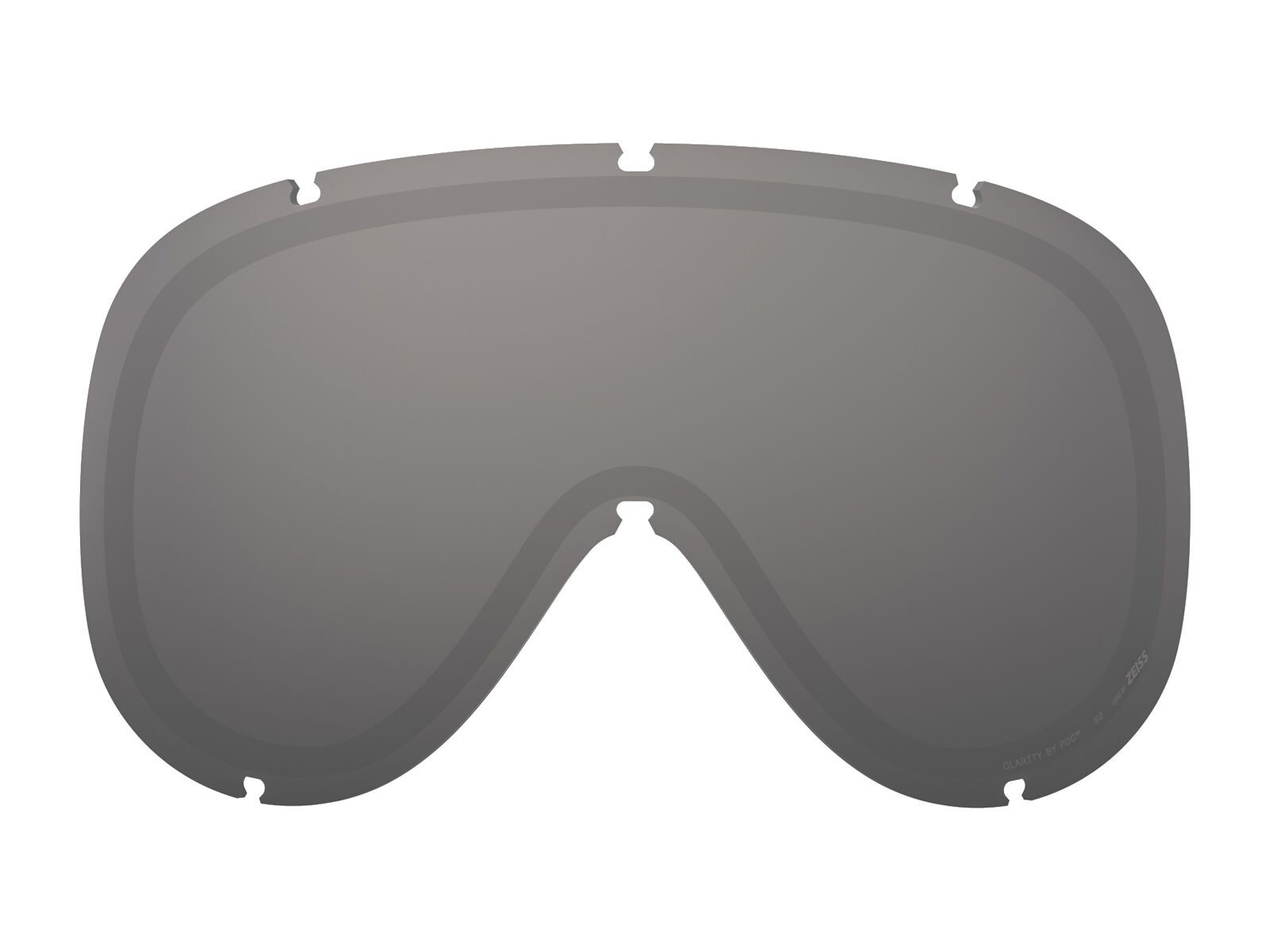 POC Retina Mid/Retina Mid Race Lens, Clarity Universal / Partly Sunny Grey - Bild 1