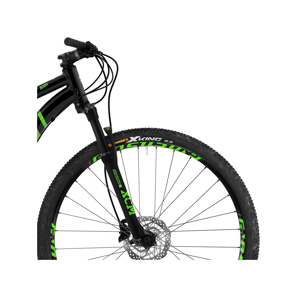 Ghost Kato 4.9 AL, night black/riot green - Bild 7